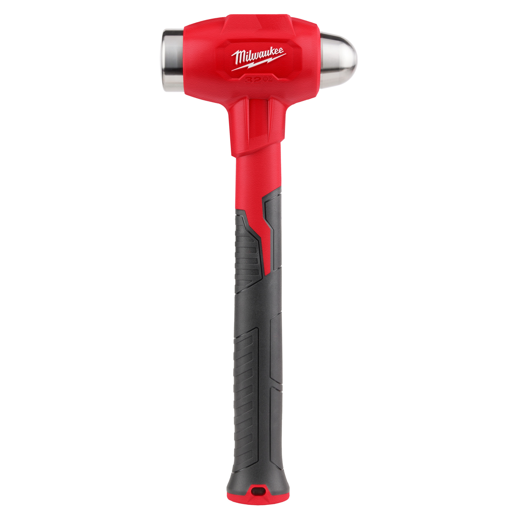 Milwaukee 32-Oz. Dead Blow Ball Peen Hammer, 13in.L Handle, Model# 48-22-9141
